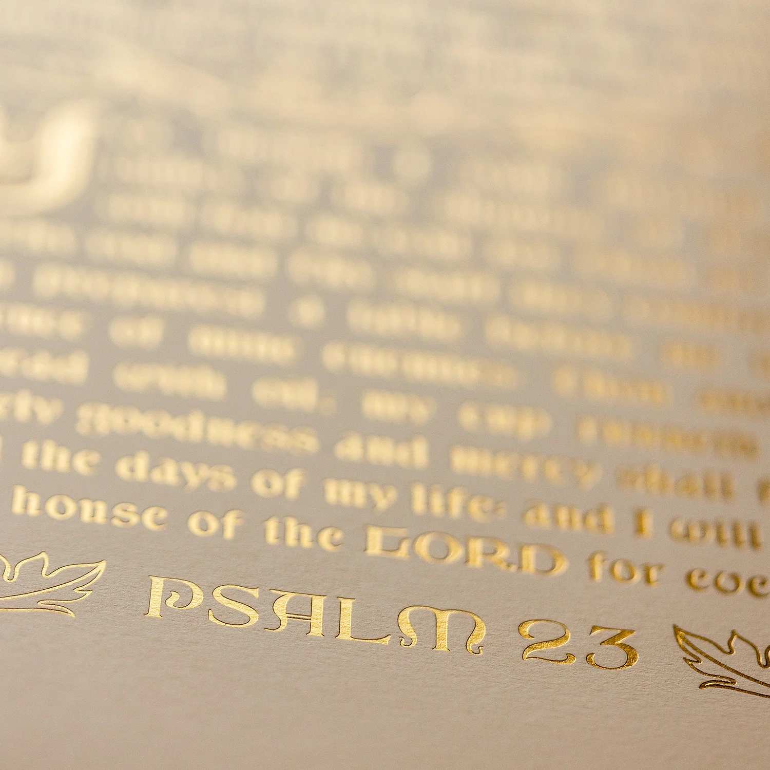 Psalm 23 - Gold - Image 4